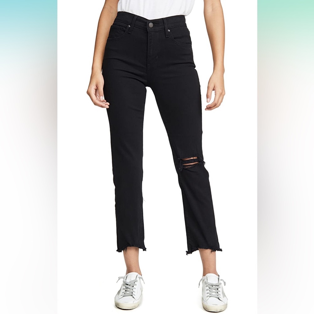 Levi's Women's Premium 724 High Rise Straight Crop Jeans - Size 29